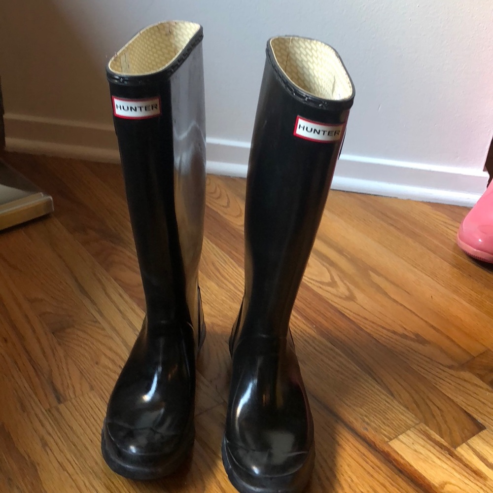 Hunter Rain boots  Wide Calf
